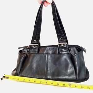KENNETH COLE women's purse Black Faux Leather shoulder bag